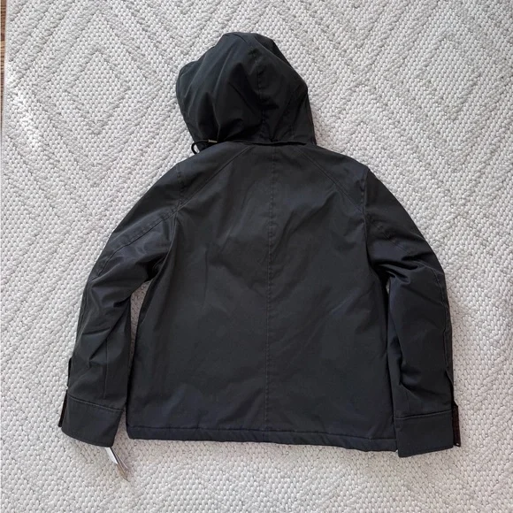 NWT Sanctuary Dark Gray/Faded Black Corduroy Trimmed Jacket Medium - Picture 10 of 11